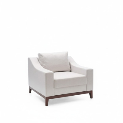 Tapicerka Fotel Relaks Lounge Designerska Fotel Modern Relaks Modern Biały Krzesło Nowość