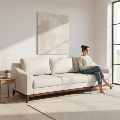 Nowoczesna rozkładana sofa trzyosobowa w nowoczesnym stylu meble sofa 3 miejsce do siedzenia kanapa kanapy nowe