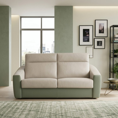 Designerska Sofa 2 miejsce do siedzenia Sofa Tkaninowa Rozkładana Dwuosobowa Meble Włoskie Nowa