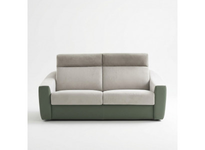 Designerska Sofa 2 miejsce do siedzenia Sofa Tkaninowa Rozkładana Dwuosobowa Meble Włoskie Nowa