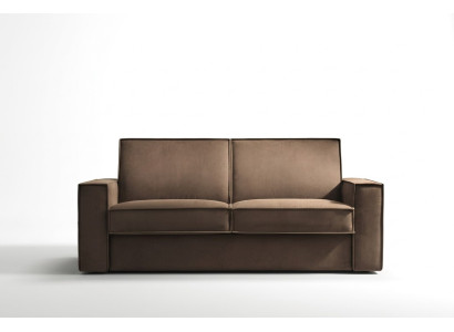 Sofa rozkładana sofa 2 miejsce siedzące dwuosobowa sofa tekstylna salon Włoskie Meble Nowe