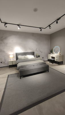 Wysokiej Jakości Eleganckie Łóżko Sypialnia Designerskie Podwójne Łóżko Nowe Meble
