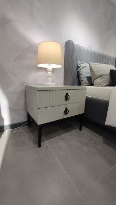 Sypialnia Stolik Luxury 2x Szafki nocne Eleganckie Szafki nocne 2x