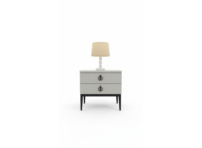 Sypialnia Stolik Luxury 2x Szafki nocne Eleganckie Szafki nocne 2x