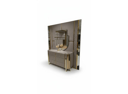 Kredens z Lustro Modern Kredens z Lustro Luxus Moder design Sypialnia