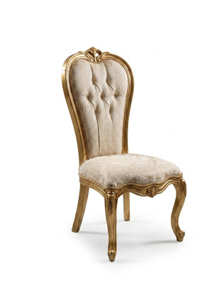 6x Zestaw Krzesła Kompletny projekt w stylu Art Deco Chesterfield Krzesła Włókienniczy Nowość