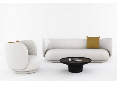 Zestaw sofowy 2+1 miejsce do siedzenia Velvet Sofa Żywy krajobraz Design Couch Lounge Sofy