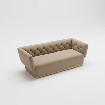 Żywy krajobraz Relaks Siedziba Design Couch Lounge Sofy Włókienniczy Sofa 3 miejsce siedzące