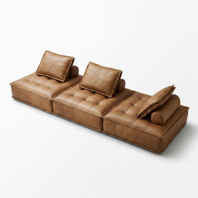 Sofa trzyosobowa 3 miejsce do siedzenia Żywy krajobraz Kanapy Siedziba Design Couch Lounge Sofy