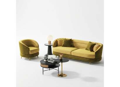 Relaks Siedziba Design Couch Sofy Włókiennicze Sofa 3 miejsce do siedzenia Trzyosobowa Aksamit