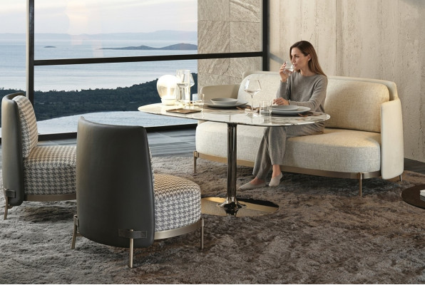 Design Meble Modern Relaks Siedziba Luxury Meble Żywy krajobraz Sofa 3 miejsce siedzące Sofas