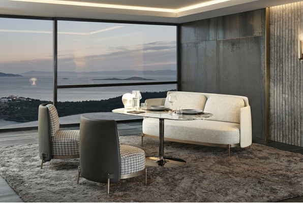 Design Meble Modern Relaks Siedziba Luxury Meble Żywy krajobraz Sofa 3 miejsce siedzące Sofas