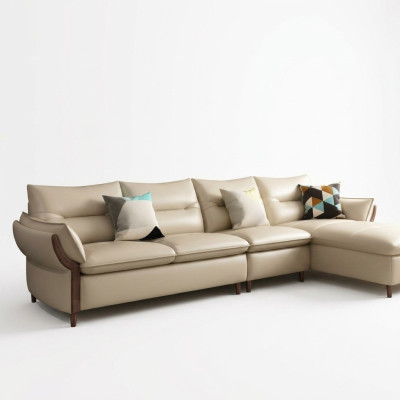 Meble Żywy krajobrazu Luksusowa Sofa Narożnik Ustawić Narożnikowa kanapa Podkładka w kształcie litery L Modern Relaks