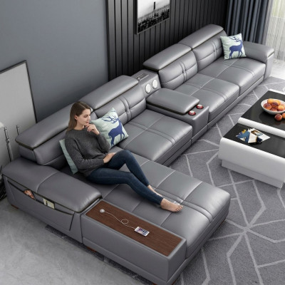Narożne sofy Narożnikowa kanapa L-form Podkładka Sofa Sofy Relaks Siedziba Meble Żywy krajobraz Couch