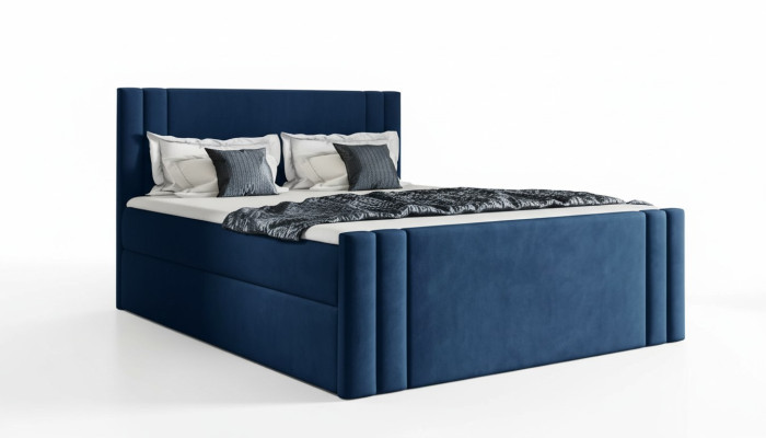 Łóżko Sypialnia łóżko Podkładka Design Double Luxury 180x200 Box Spring Nowość