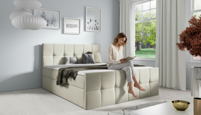 Łóżko Podstawa łóżka łóżko skrzyniowe Sypialnia Podkładka design double modern