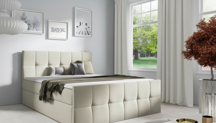 Łóżko Podstawa łóżka łóżko skrzyniowe Sypialnia Podkładka design double modern