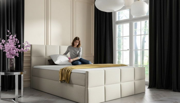 Łóżko Podstawa łóżka Box Łóżko Sypialnia Podkładka Design Double Hotel Modern