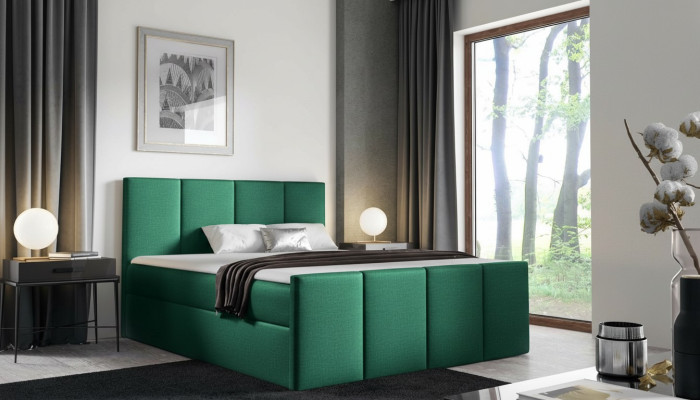 Łóżko Podstawa łóżka łóżko z materacem sprężynowym Meble Sypialnia Design Double Hotel Modern Nowość