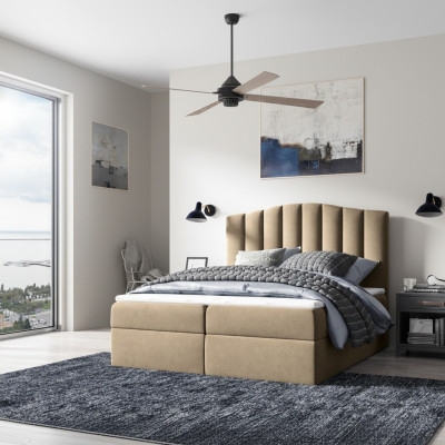 Sypialnia Design Double Hotel Luxury Łóżko Podstawa łóżka Box Łóżko Sprężynowe 180x200 Nowość