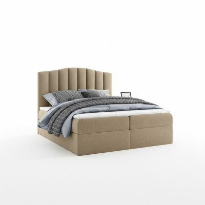 Sypialnia Design Double Hotel Luxury Łóżko Podstawa łóżka Box Łóżko Sprężynowe 180x200 Nowość