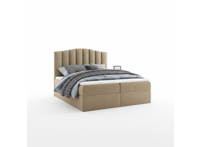 Sypialnia Design Double Hotel Luxury Łóżko Podstawa łóżka Box Łóżko Sprężynowe 180x200 Nowość