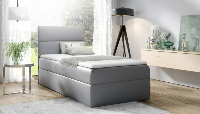 Łóżko młodzieżowe 90 cm Sypialnia Design Hotel Nowoczesne Łóżko Podstawa łóżka z łóżkiem sprężynowym