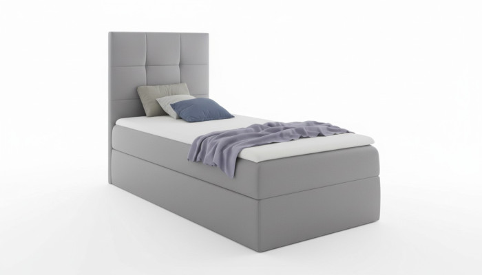 Łóżko młodzieżowe Sypialnia Design Hotel Nowoczesne łóżko Podstawa łóżka z łóżkiem sprężynowym 90 cm