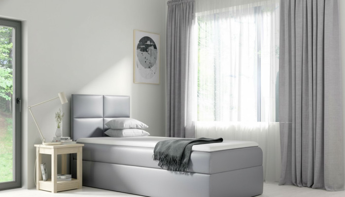 Łóżko Podstawa łóżka Sypialnia Design Hotel Pojedyncze łóżko młodzieżowe 80 cm z łóżkiem sprężynowym