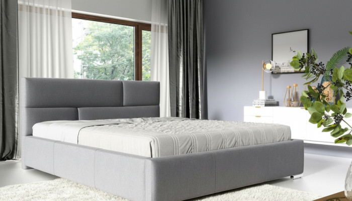 Łóżko Rama Sypialnia Design Double Hotel Nowoczesny Materiał Nowe Meble 180x200