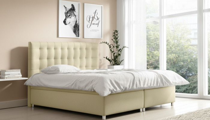 Podstawa łóżka łóżko tapicerowane łóżko skrzyniowe design double hotel nowoczesne Łóżko 160x200 nowe