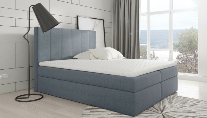 Nowoczesne łóżko Sypialnia łóżko Materiałowe łóżko sprężynowe Włókienniczy design double hotel