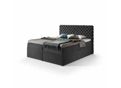 Chesterfield boxspring Łóżko Sypialnia Meble łóżko king size Hotel Aksamit nowe