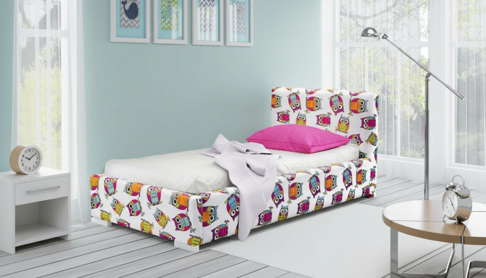 Łóżko młodzieżowe składane Kids Design Nowoczesne łóżko żłobek 90 cm Podstawa łóżka Nowość