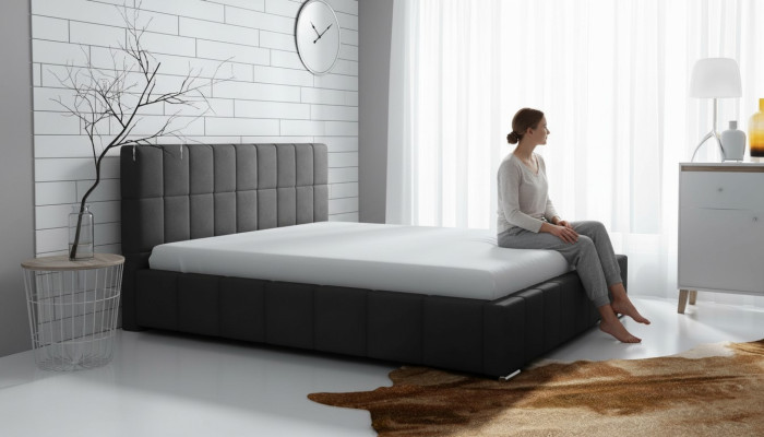 Konstrukcja ramy łóżka podwójnego Hotel Modern Sypialnia Łóżko łóżka łóżko tapicerowane Nowość