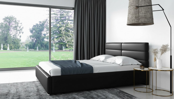 Rama łóżka Drewno Design Double Hotel Modern Łóżko Sypialnia łóżka Łóżko tapicerowane