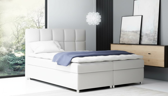 Boxspring Bed Double Hotel Furniture Beds Furnishing big 200x200 Bedroom