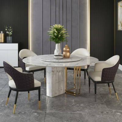 Okrągłe Luksusowe Tabele Design stoły Okrągłe Kamienne Meble jadalnia Stoły Do Jadalni Nowoczesne Nowe