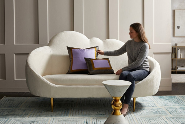 Sofa 3 miejsce siedzące młodzieżowa sofa Żywy krajobraz Siedziba Design Couch Sofas Material