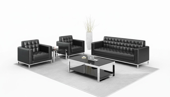 Meble biurowe Zestaw sofowy 321 miejsce do siedzenia Ustawić tapicerowaną sofę Siedziba design