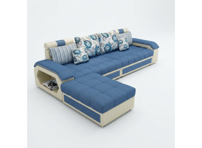 Materiał Narożnikowa kanapa Narożnik w kształcie litery L Sofa tapicerowana Siedziba designerskie kanapy Sofy Żywy krajobraz sofa
