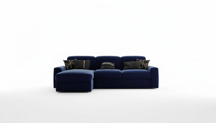 Narożnikowa kanapa sofa z funkcją spania Podstawa łóżka narożnik tapicerowany Funkcja łóżka sofy