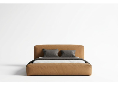 Design Łóżko Double Modern Hotel Włókienniczy Luxury Sleep Pokój łóżko Rama łóżka