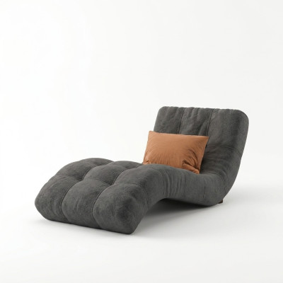 Szezlong Chesterfield projekt leżaka Club Chaise Podkładka Material Couch Sofa Nowość