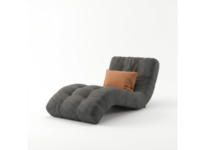 Szezlong Chesterfield projekt leżaka Club Chaise Podkładka Material Couch Sofa Nowość