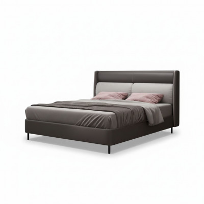 Designerskie łóżko 180 x 200cm Dubai Double Hotel Drewno Sypialnia