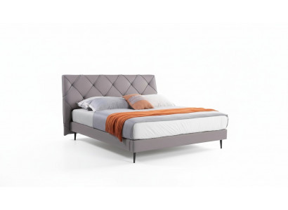 Łóżko 180x200cm łóżko Skóra Modern Sypialnia Meble Podkładka Design