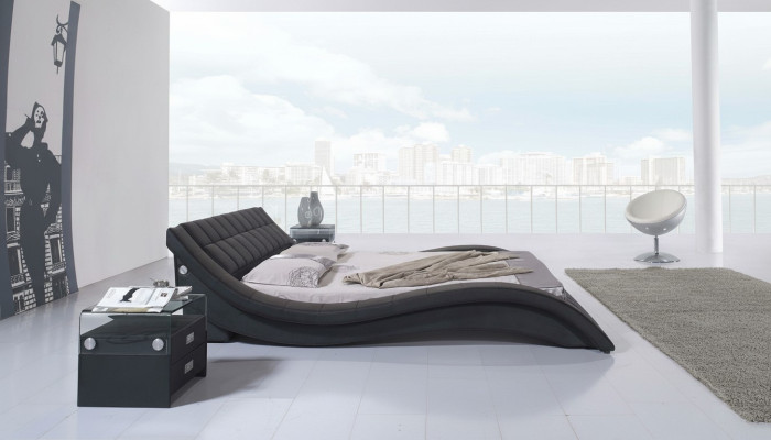 łóżko podwójne małżeństwo sen Pokój luksusowe designerskie Łóżko 180x200 Skóra Hotel