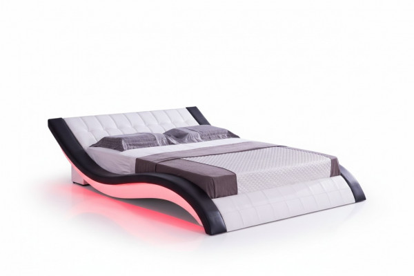 Łóżko Design Digital Dźwięk USB łóżko Luxury Sypialnia Meble Skóra