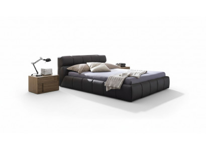 łóżko Sleep Pokój Skóra 180x200cm Nowe Łóżko Podkładka Design Luxury